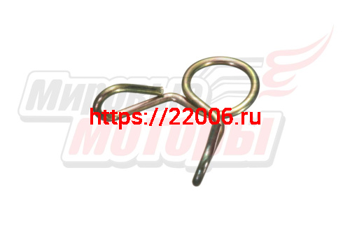 Хомут шланга пружинный, проволочный, одновитковый, диаметр 8 мм Хомут шланга пружинный, проволочный, одновитковый, диаметр 8 мм