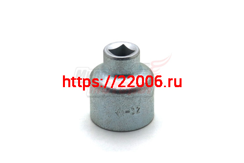 Головка 32мм 1/2" 6гр