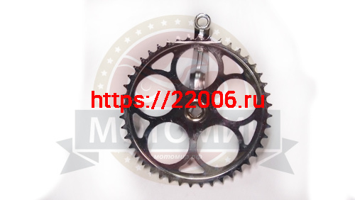 Шатуны Веломотор F50 "Газуля" (изогнутые, ручной стартер) лев.+ прав. со звездой 44 зуб. фото 2 Шатуны Веломотор F50 "Газуля" (изогнутые, ручной стартер) лев.+ прав. со звездой 44 зуб. фото 2