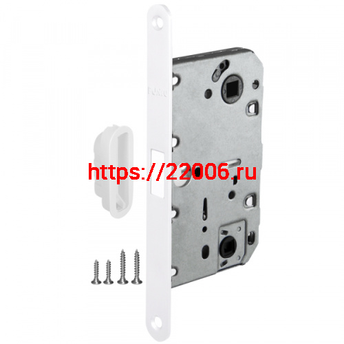 Защелка Punto (Пунто) врезная магнитная ML96WC-50 WH (белый) Защелка Punto (Пунто) врезная магнитная ML96WC-50 WH (белый)