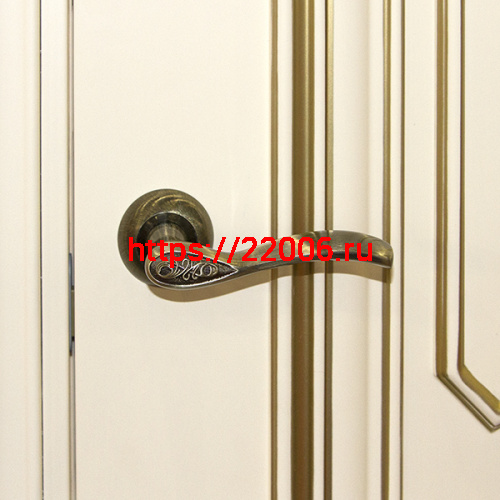 Ручка Punto (Пунто) раздельная R.TL54.RUMBA (RUMBA TL) ABG-6 зеленая бронза фото 2 Ручка Punto (Пунто) раздельная R.TL54.RUMBA (RUMBA TL) ABG-6 зеленая бронза фото 2