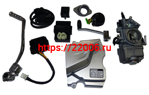 Двигатель 4т. 250 см3 172FMМ-6  ZONGSHEN CB250-RL (4 клап.) 5МКПП, эл.+кик старт, баланс.вал фото 8