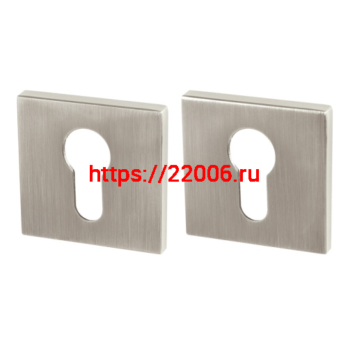 Накладка Armadillo (Армадилло) под цилиндр ET.K.USS52 (ET USS) SN-3 матовый никель фото 2 Накладка Armadillo (Армадилло) под цилиндр ET.K.USS52 (ET USS) SN-3 матовый никель фото 2