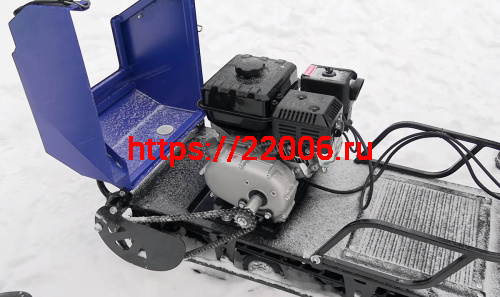 Мотобуксировщик компактный ЛИДЕР-ДЕЛЬТА-R, 8,0 л.с. (без лыжного модуля, 2 тележка), пр-во Ижтехмаш фото 3 Мотобуксировщик компактный ЛИДЕР-ДЕЛЬТА-R, 8,0 л.с. (без лыжного модуля, 2 тележка), пр-во Ижтехмаш фото 3