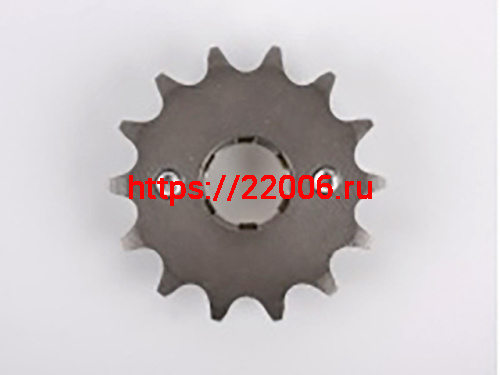 Звезда ведущая 428*15 Т (стопорная шайба+болты) вал 20мм Звезда ведущая 428*15 Т (стопорная шайба+болты) вал 20мм