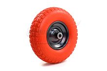 Колесо ПЕНА тачки садовой 6" 4,00/6" (W13) (под ось 20мм)