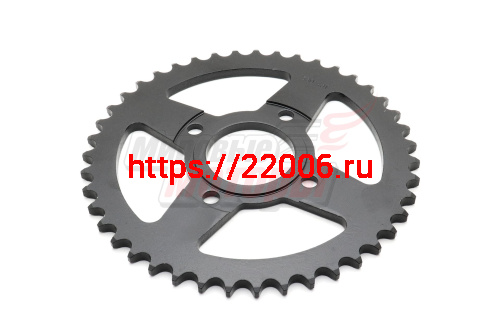 Звезда ведомая 43z (530) CG125-250, CB125-250; TTR250a (4x63, D58)