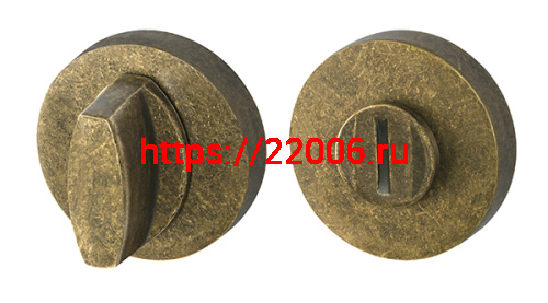 Ручка Armadillo (Армадилло) поворотная BK6.R.URB52 (WC-BOLT BK6/URB) OB-13 античная бронза Ручка Armadillo (Армадилло) поворотная BK6.R.URB52 (WC-BOLT BK6/URB) OB-13 античная бронза