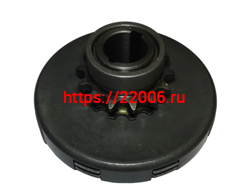 Редуктор 173F,177F, 182-190F в сборе, с автоматическим сцеплением, 1:2 (ВХ. ВАЛ 25ММ, ВЫХ. ВАП 22ММ) фото 7