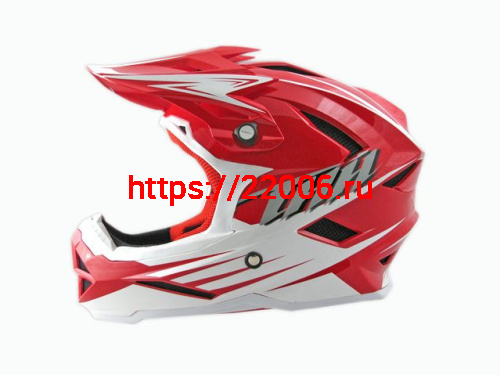 Мотошлем THH T-42 №2 red/white (L) Мотошлем THH T-42 №2 red/white (L)