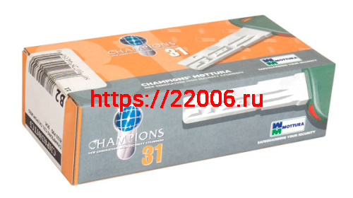 Цилиндровый механизм Mottura (Моттура) с вертушкой C31F364601RC5 (82 мм/31+10+41), МАТ.НИКЕЛЬ (верт. 99.506) фото 2