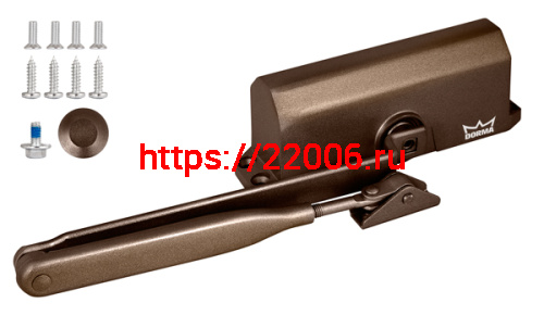 Доводчик Dorma (Дорма) дверной TS 77 EN3, с рычажной тягой, коричневый (DIY) фото 2