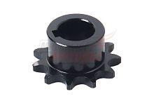 Звезда ведущая 11z мотобуксировщика (d=25мм, шаг 15,875, шпонка 8мм)