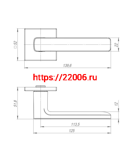 Ручка Punto (Пунто) раздельная K.ARC.Q52.VIVA SSG-39 сатин.золото ТРОСИК фото 3 Ручка Punto (Пунто) раздельная K.ARC.Q52.VIVA SSG-39 сатин.золото ТРОСИК фото 3