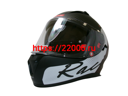 Шлем TVS RACING (Индия) STREET D/V DULL BLACK RED размер XL, + пинлок в комплекте, очки Шлем TVS RACING (Индия) STREET D/V DULL BLACK RED размер XL, + пинлок в комплекте, очки