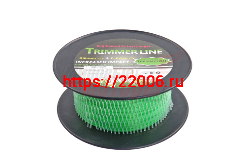 Леска триммерная (1,3*200м) TRIMMER LINE в бобине (круглая)