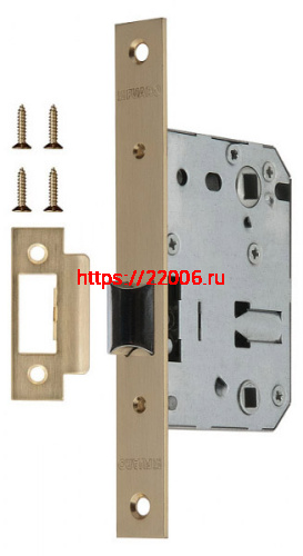 Защелка Fuaro (Фуаро) врезная METF72-50 (F72-50) SG мат.золото