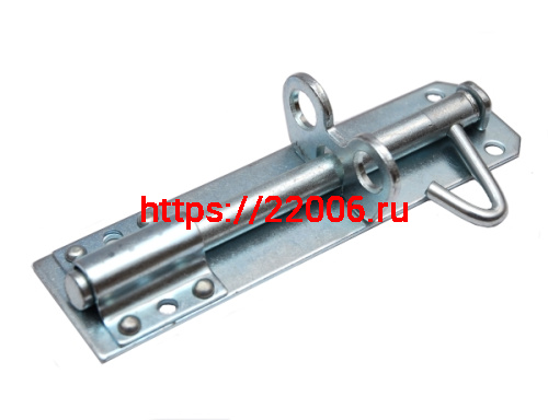 Задвижка skobis (СКОБИС) накладная ЗТ-150 цинк белый Задвижка skobis (СКОБИС) накладная ЗТ-150 цинк белый