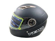 Мотошлем YM-827 черный матовый (XL)