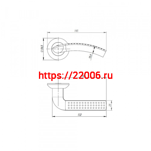 Ручка Punto (Пунто) раздельная R.TL54.LOGICA (LOGICA TL) 140mm SG/GP-4 матовое золото/золото фото 3 Ручка Punto (Пунто) раздельная R.TL54.LOGICA (LOGICA TL) 140mm SG/GP-4 матовое золото/золото фото 3