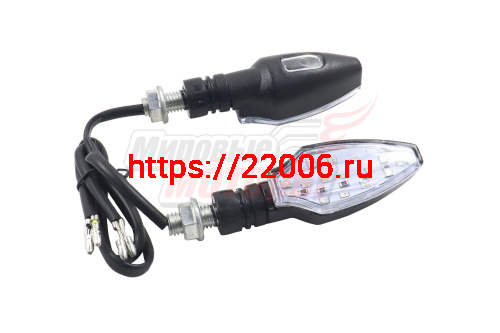 Боковой фонарь светодиодный WKT-TL-09 черные (ПАРА)