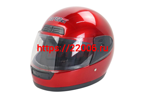 Шлем SAFEBET HF-109 красный глянцевый ОДНОЦВЕТНЫЙ "S,M,L,XL,XXL" (интеграл) Шлем SAFEBET HF-109 красный глянцевый ОДНОЦВЕТНЫЙ "S,M,L,XL,XXL" (интеграл)