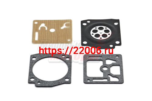 Ремкомплект карбюратора Husqvarna 340,345,350 (4 прокладки) Ремкомплект карбюратора Husqvarna 340,345,350 (4 прокладки)