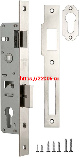 Корпус Fuaro (Фуаро) узкопрофильного замка с защелкой PROF153-25/85 (153-25/85) CP хром
