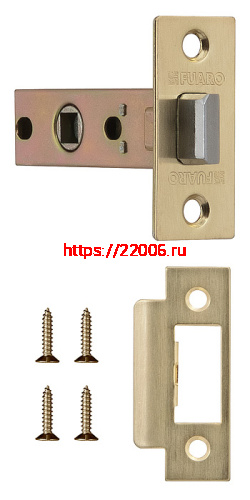 Защелка Fuaro (Фуаро) врезная METF12-45-25 (F12-45-25) SG мат.золото