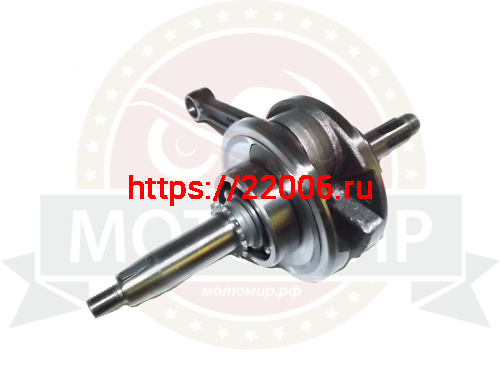 Коленвал Zodiak 90/110 152FMH (Delta, Альфа 110 сс) палец13мм., в сборе с подш. и звездой ГРМ фото 2 Коленвал Zodiak 90/110 152FMH (Delta, Альфа 110 сс) палец13мм., в сборе с подш. и звездой ГРМ фото 2