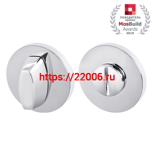 Ручка Armadillo (Армадилло) поворотная BK6.R.URS52 (WC-BOLT BK6 URS) CP-8 хром Ручка Armadillo (Армадилло) поворотная BK6.R.URS52 (WC-BOLT BK6 URS) CP-8 хром