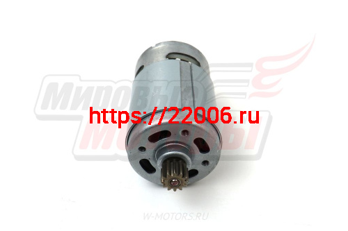 Двигатель (№010191b1) Интерскол на акк.шуруповерт 14v BOSCH с ответной шестернёй фото 2