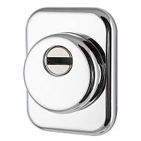 Броненакладка Armadillo (Армадилло) на ЦМ квадрат (от вырывания, 25 мм) ET/ATC-Protector 1-25(SQ) S CP-8 Хром box TECH