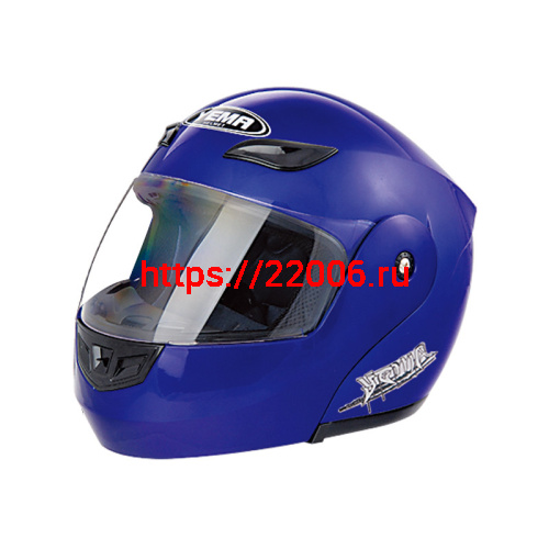 Мотошлем YM-920 синий (XL)