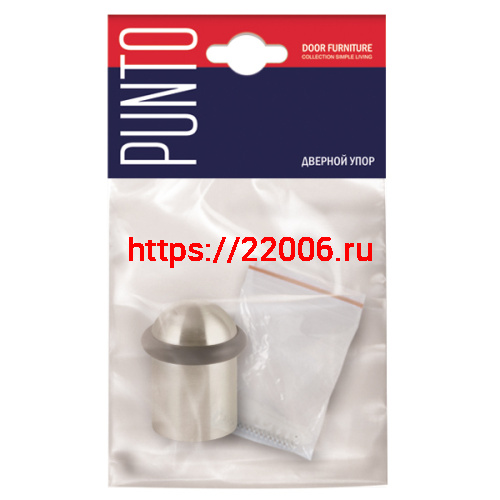 Упор Punto (Пунто) дверной напольный DFIX/F40 (DS PF-40) SG-4 мат.золото фото 2