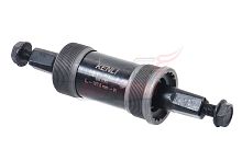 Каретка KENLI MTB BC 1.37"X24T, 68/127,5 мм (стальные чашки, стальной корпус)