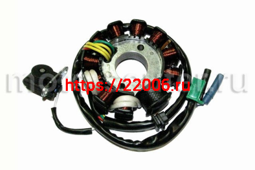 Статор генератора 152QMI,157QMJ 125/150сс 11 катушек TMMP Статор генератора 152QMI,157QMJ 125/150сс 11 катушек TMMP
