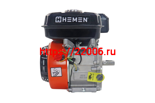 Двигатель HEMEN  7,0 л.с. 170F (212 см3) вал 19 мм