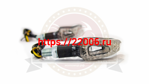 Боковой фонарь (LED) Мини 13 Перец Карбон (компл. - 1 пар) Боковой фонарь (LED) Мини 13 Перец Карбон (компл. - 1 пар)