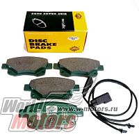 Колодки торм.зад.диск. (GDB1725) Ford Transit 06- 2.2/2.4/3.2 TDCi, Transit Tourneo 2.2TDCi 06- c датчико