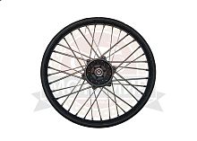 Обод 21" передний спицы,  диск. тормоз 1,85-21  (ПИТ-БАЙК250)  ось 12мм, 6 отв
