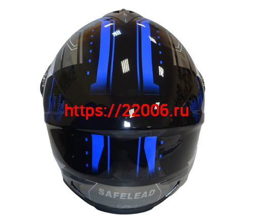 Шлем интеграл "Safelead" HF-122 черный Q162, размер XL фото 5 Шлем интеграл "Safelead" HF-122 черный Q162, размер XL фото 5