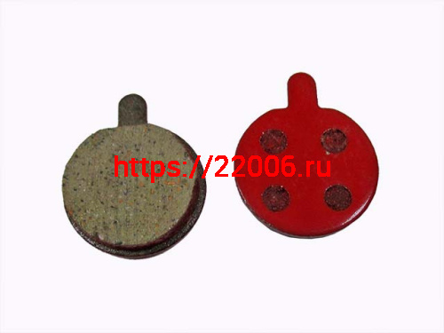 Тормозные колодки для дисковых тормозов ZOOM DB250/350/450/550; ALHONGA, SNG MECHANICAL (FWDPADSYK03