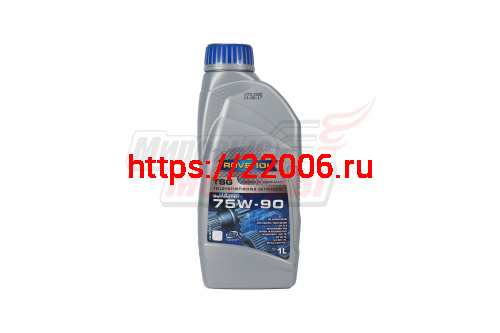 Масло трансмиссионное RAVENOL TSG SAE 75W-90 GL-4 (полусинт.) (1л.) (для мех. КП м/б,снегох,пр)