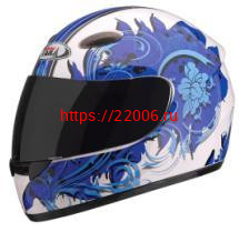 Мотошлем YM-822 синий (М) Мотошлем YM-822 синий (М)