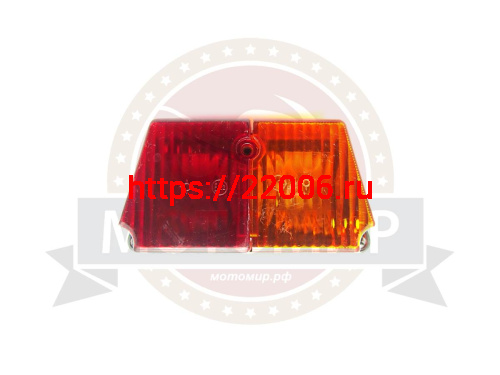 Боковой фонарь Урал задний коляски (реставрация)