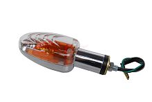 Боковой фонарь (BF-24) "Свеча" хром (пласт)