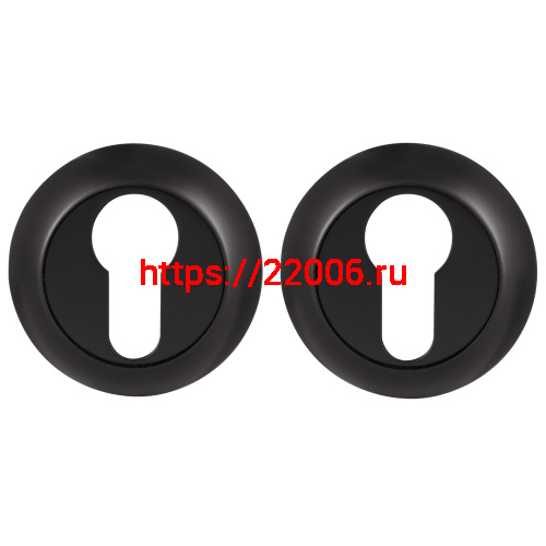 Накладка Ajax (Аякс) под цилиндр ET.R.JR54 (ET JR) BL-24 черный Накладка Ajax (Аякс) под цилиндр ET.R.JR54 (ET JR) BL-24 черный