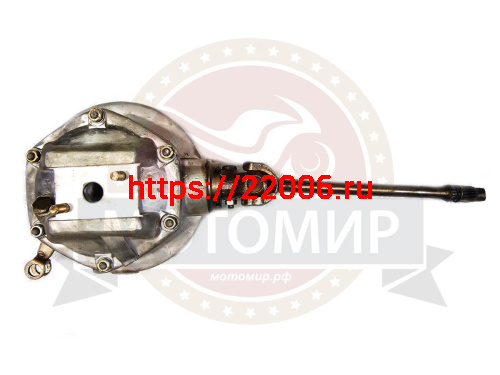 Редуктор заднего моста Урал в сборе с карданом (реставрация) Редуктор заднего моста Урал в сборе с карданом (реставрация)