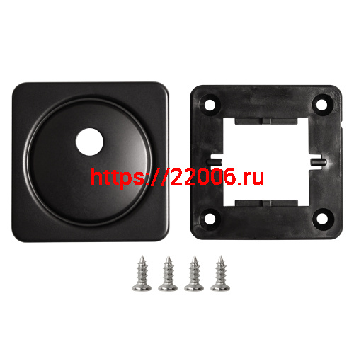 Накладка Fuaro (Фуаро) на шток цилиндра ESC.O.MSC/K.62 BL-24 черный (1шт.) фото 2